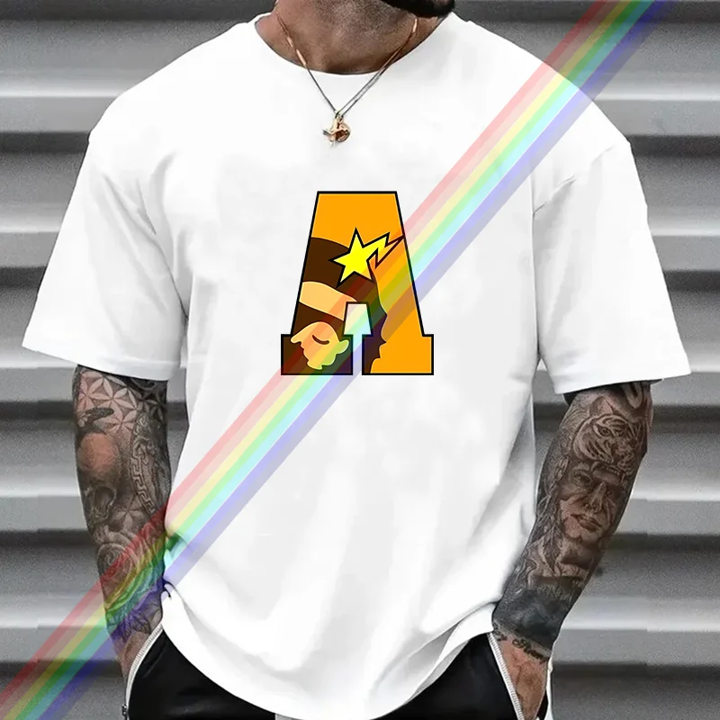 

2025Summer Luxury Brand T-shirt For Men's/Women's Short Sleeved Tops Solid Color Fashion Casual Graphic A Print Tshirt Clothes