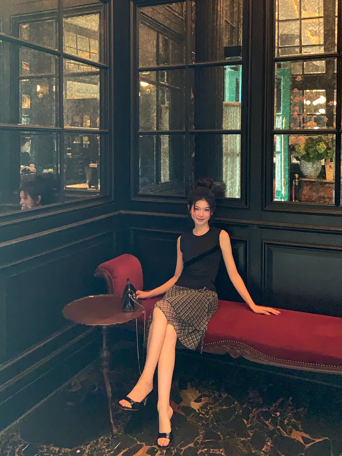 

Желтый яркий текстурированный эстетичный универсальный женский топ-жилет B02 для коррекции фигуры, удобный для ношения, летний, O...