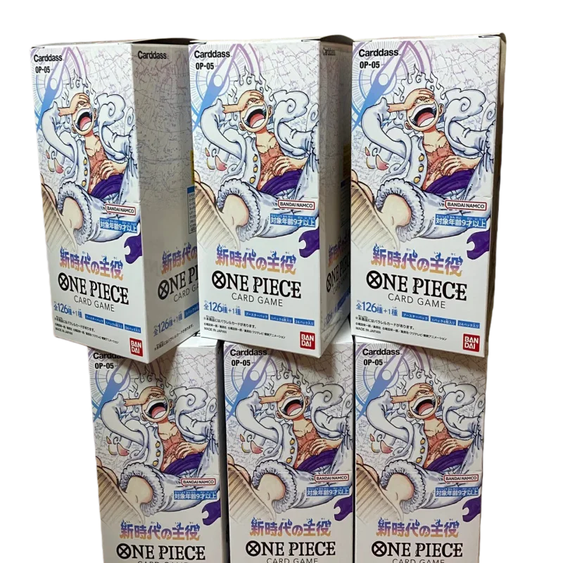 Nieuw in voorraad 2025 Bandai Originele One Piece OPCG TCG Game Card Japanse versie OP-05 Carrying On His Will Collectiekaart Speelgoed - afbeelding 2