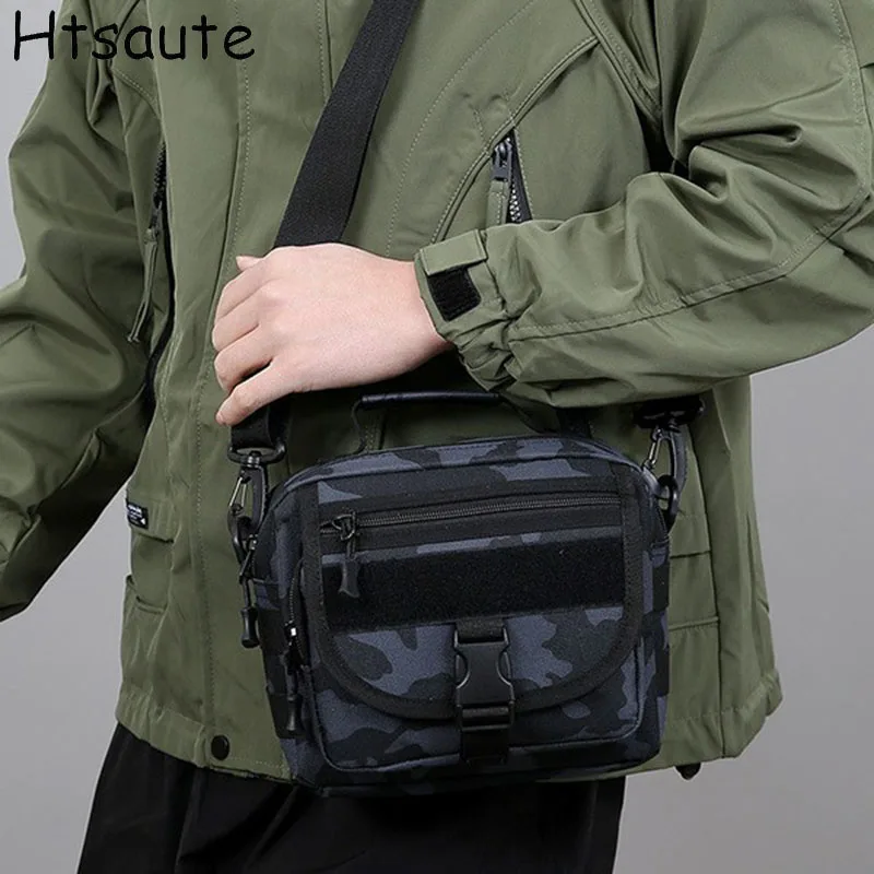 

Камуфляжная мужская поясная сумка, мини-сумочка, высококачественная сумка через плечо, стильная мужская сумка, сумка на плечо, дорожная сумка