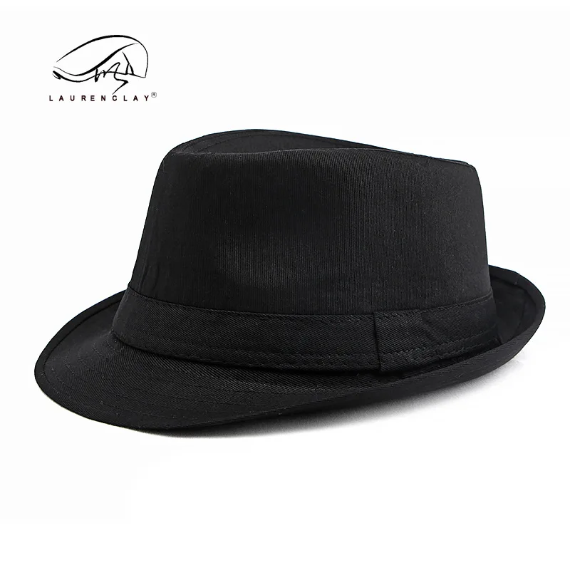 

Beach Hat Men's Spring Summer British Style Vintage Bowler Hat Classic Simple Black Gentlemen's Hat Fedora Hat Women