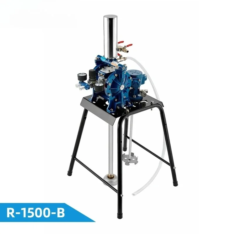 

Pneumatic diaphragm pump R-1500 industrial paint coating ink glue double diaphragm oil pump