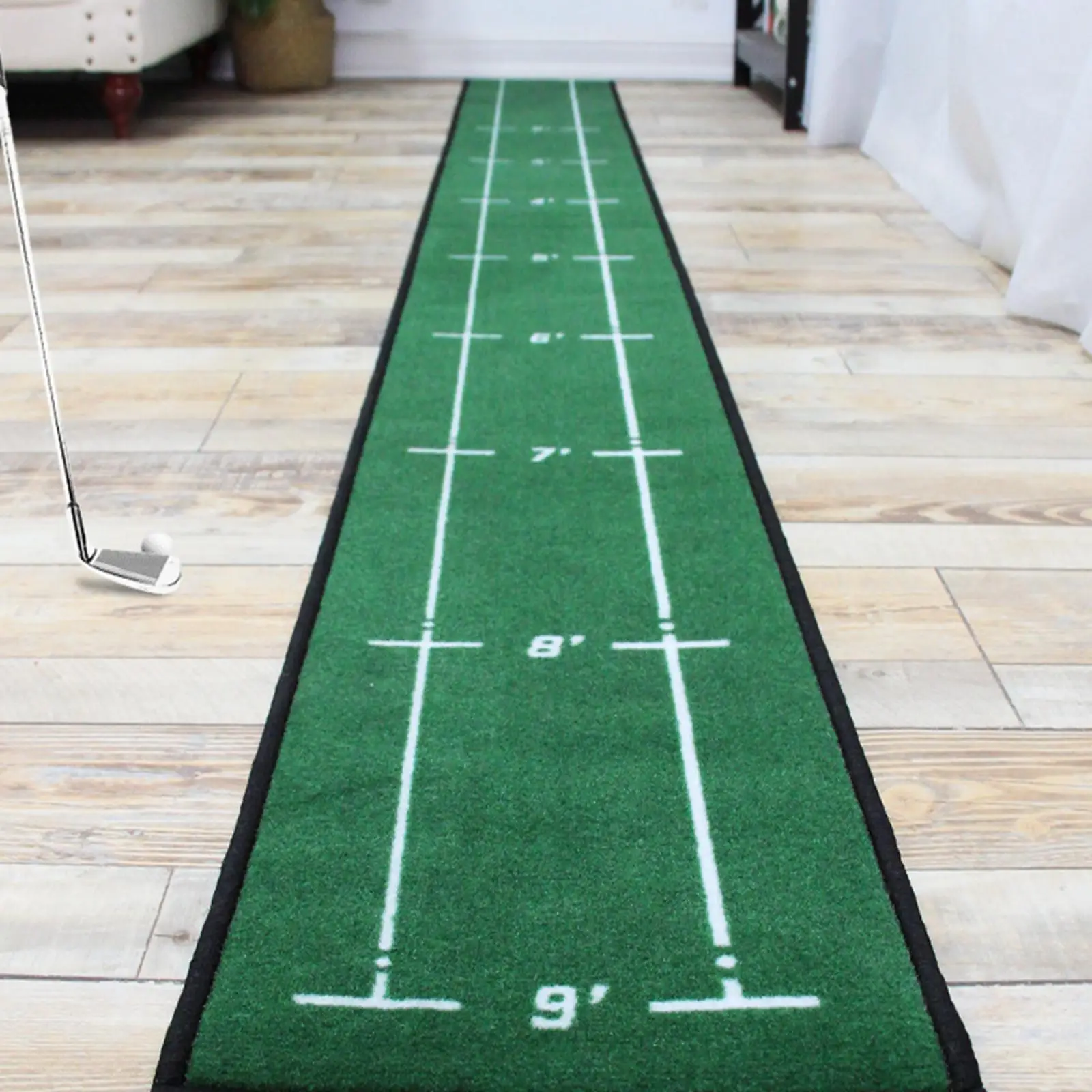 Golf Putting Mat Golf Training Equipment for Backyard Indoor Outdoor Office