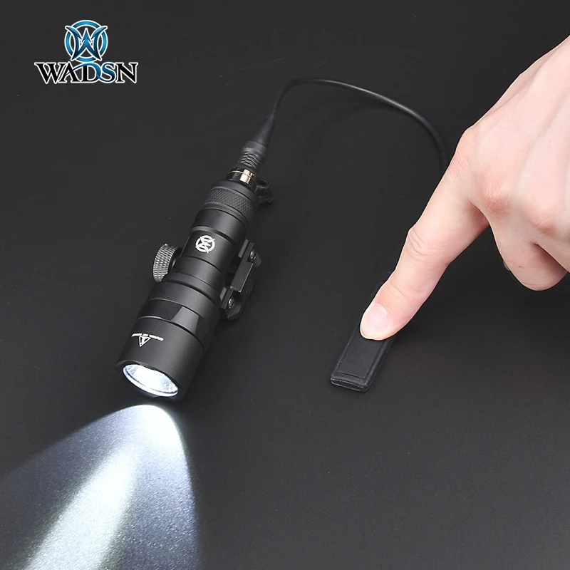 WADSN Tactical Surefir M300 M300C SF Scout Light Rifle M300A M600 Flashlight Airsoft Hunting Rifle Weapon lights Picatinny Rail