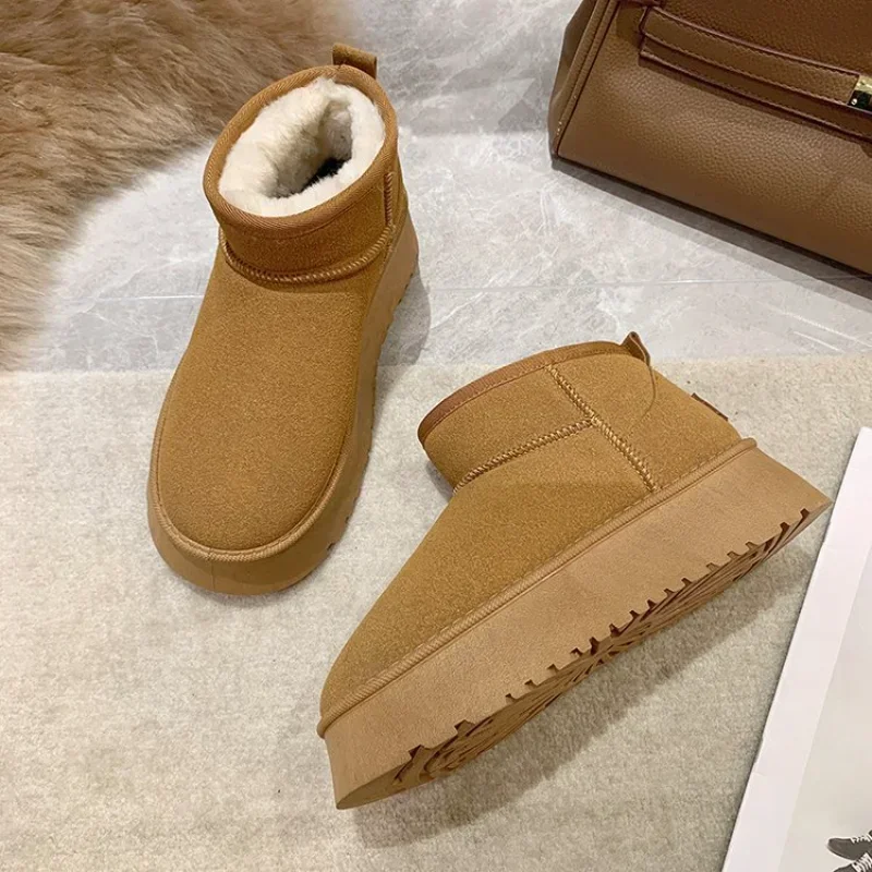 

Botas de nieve gruesas y cálidas para Mujer, молодежные классические модели, домоды и трени текстовые zainteresowanie, новинка 2023 года