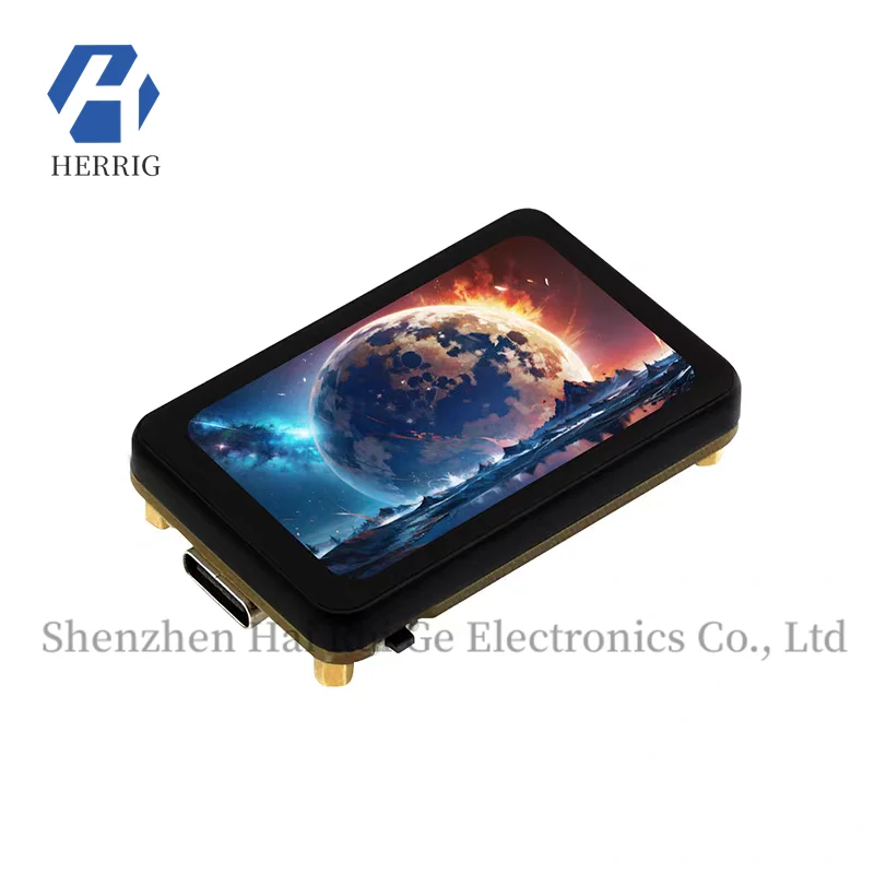 

Weixue ESP32-S3 Development Board 1.64-inch AMOLED Touch Screen with Built-in Accelerometer/Gyroscope Sensor