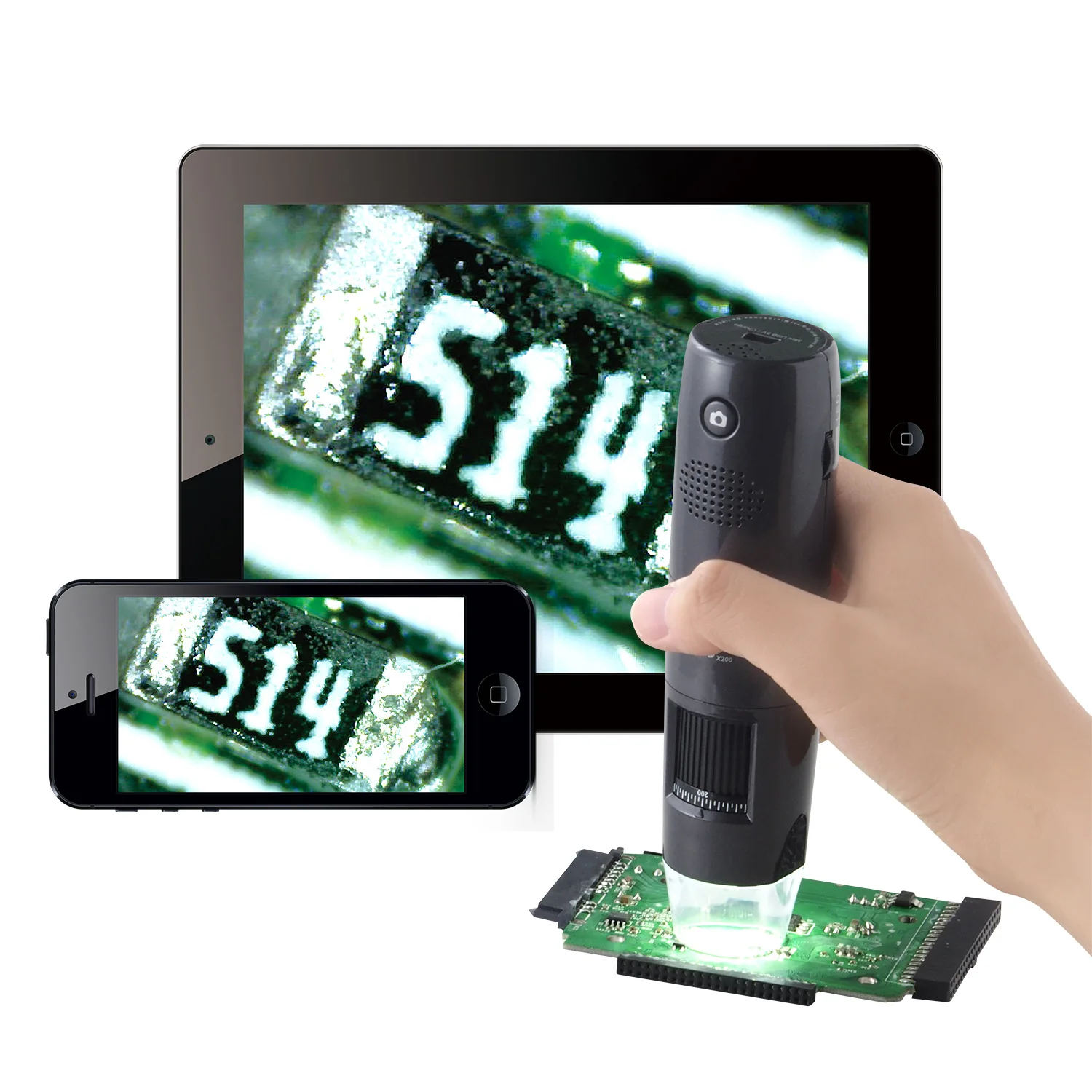 Digital microscope 3R-WM461WIFI portable 600 times detection, observation of pests and diseases