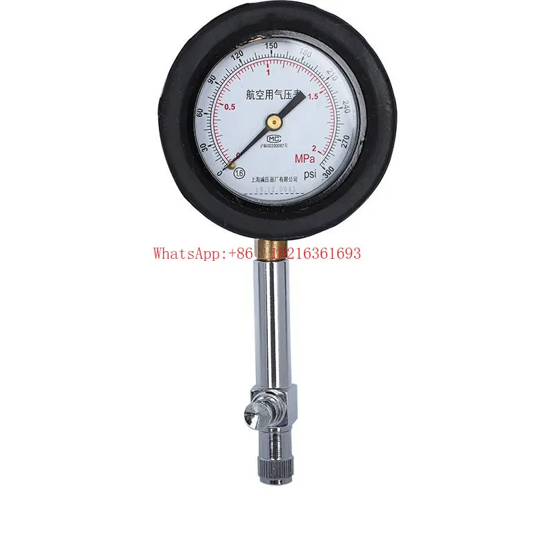 Y-60HK Aircraft Tire Pressure Gauge, Aviation Tire Pressure Gauge Pressure Reducer