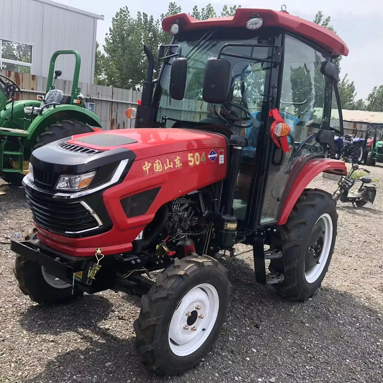 4Wd 50Hp 60Hp 70Hp 80Hp Mini New Farm Tractor Manufacture of Wheels for Agricultural Machinery Good Price for Sale