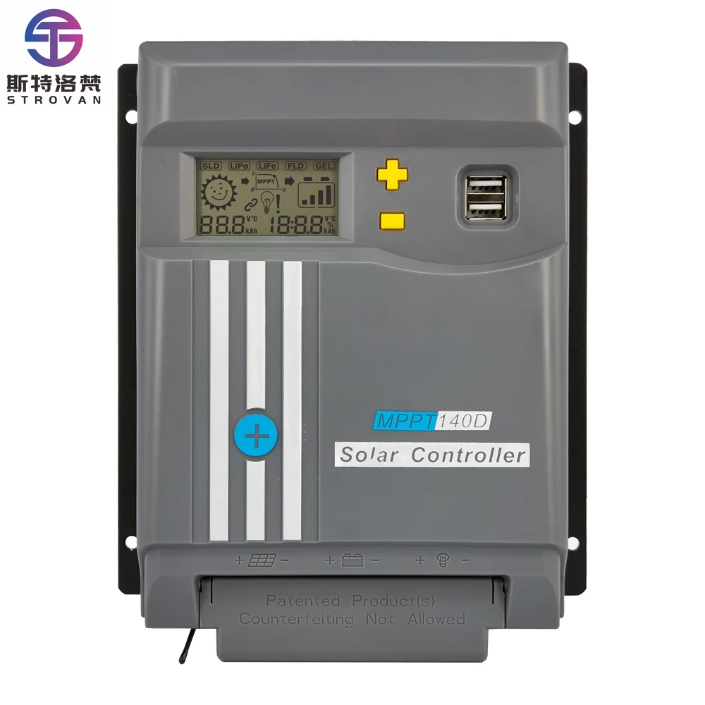 

Mppt Solar Charge Controller Mppt120d 20a 12v24v Solar Regulator for Homeuse