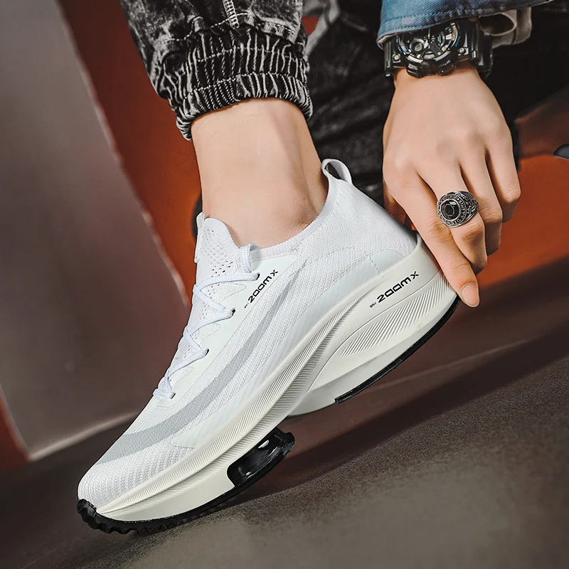 Men Casual Shoes Sneakers Male Mens Running Shoes Trend Shoe professional Race Trainers Trend Jogging Vulcanized Walk Shoes