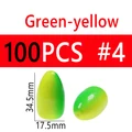 100PCS GY Size 4