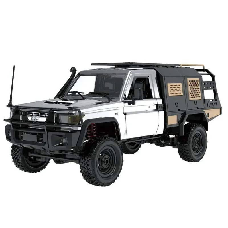 2024 Hot Mn82s Rc 1:12 Full Scale 2.4g Four-Wheel Drive Pickup Truck Cross-Country Remote Control Climbing Car Christmas Gifts