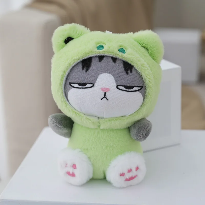 Wholesale 20pcs/lot 12cm cute My Emperor Bazaar plush TOys Kerying animal cat stuffed dolls pendant Key chain