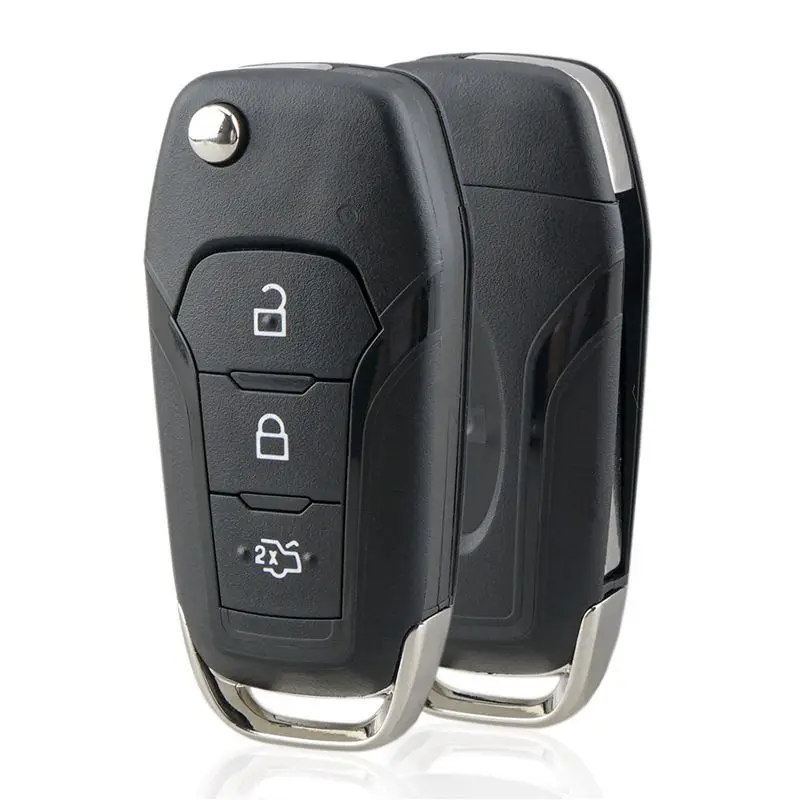 4X Car Smart Remote Key 3 Button 433Mhz 49Chip Fit For Ford KA+ Modeo Glaxy S-Max 2014 2015 2016 DS7T-15K601-B