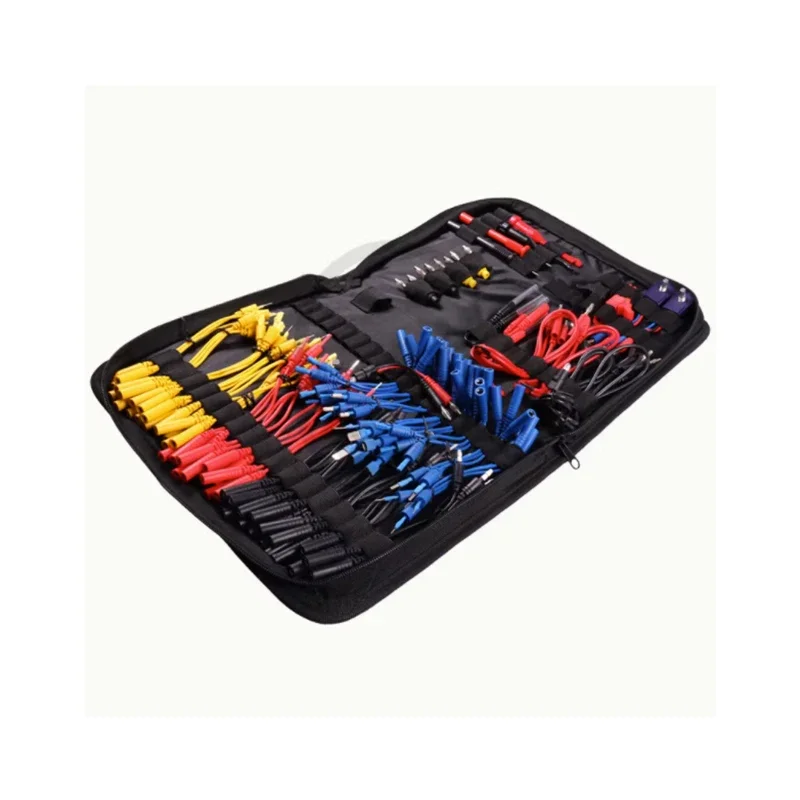 MST-08 Automotive Circuit Power Probe Kit, 92pcs Multifunctional Car Wiring Harness Repair Tools, Compatible with Multimeter All