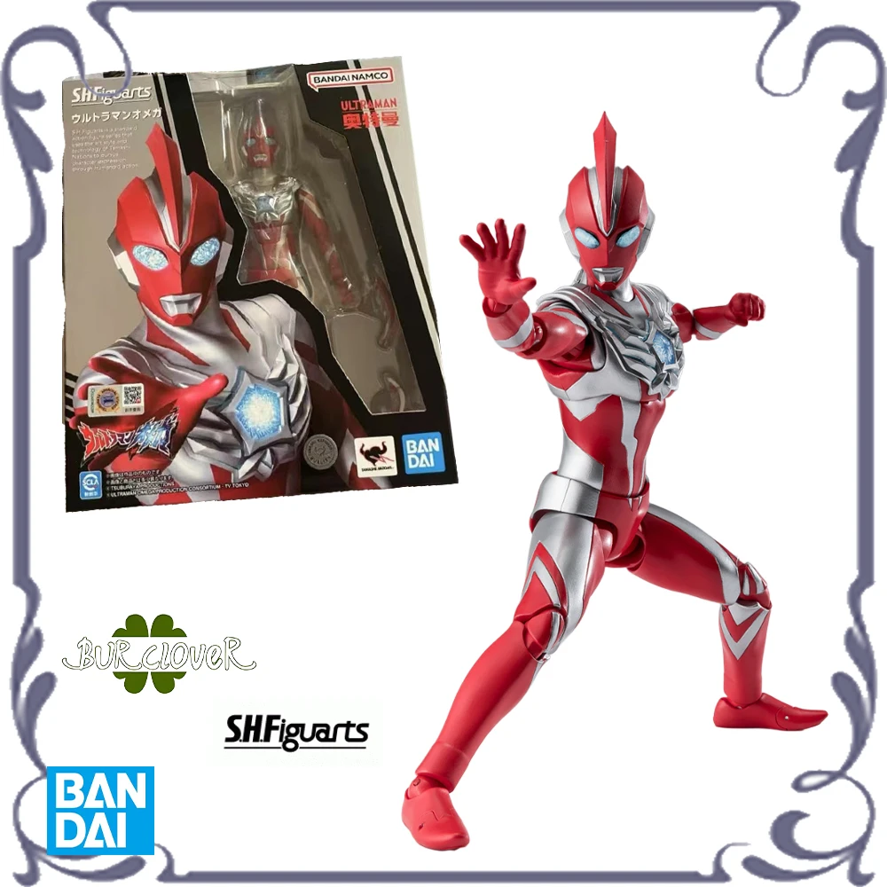 

BANDAI Original S.H.Figuarts Ultraman series Ultraman Omiga Anime figurines Toys Collectible Decorations Gifts In Stock