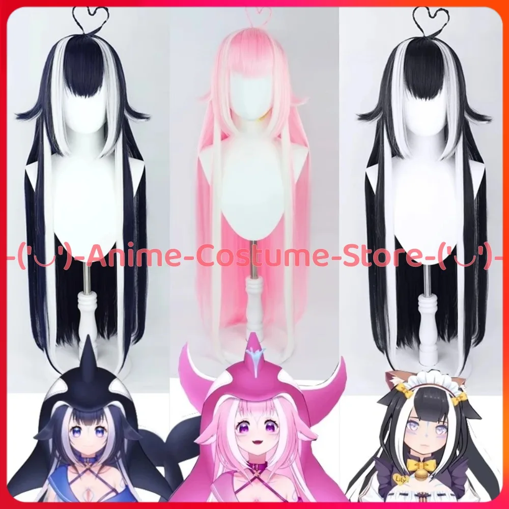 

NIJISANJI VTuber Shylily Orca Cosplay Wig Anime Game Character Halloween Carnival Party Costume Wigs Resistant Synthetic Hair