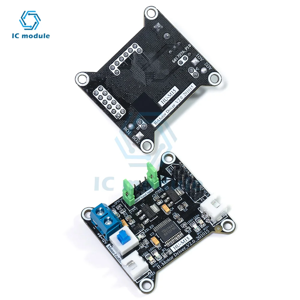 Dual-Channel DC Motor Drive Module, Forward and Reverse Control Module, Smart Car DIY Acessórios, TB6612