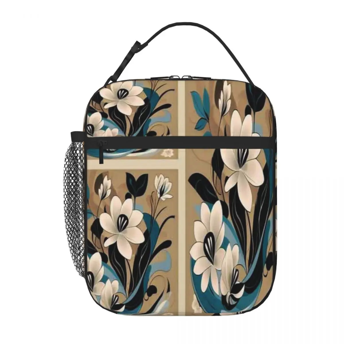 Bestselling Unatum Marble Print Commuter Lunch Bag Weekend Getaway Small Lunch Bag