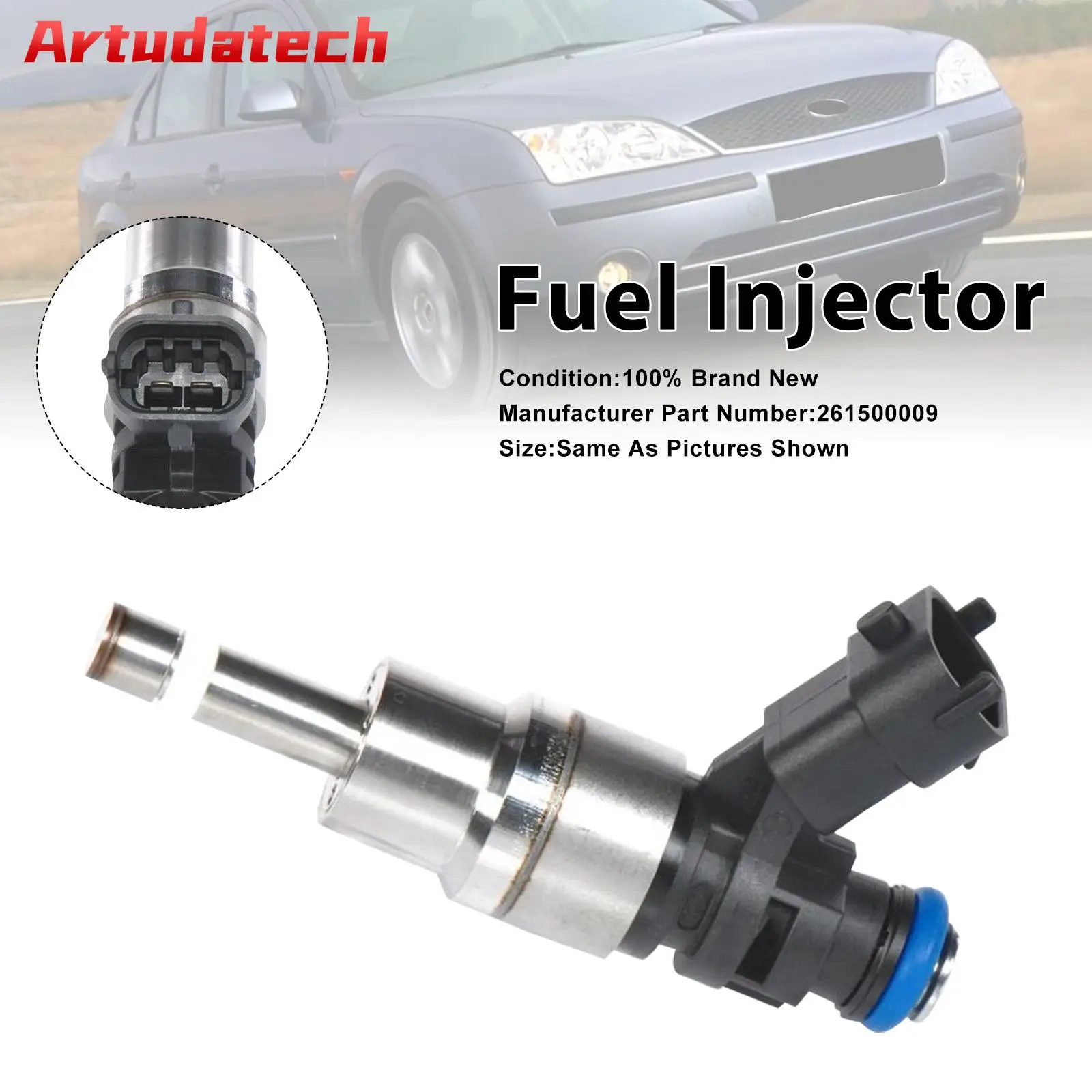 

Artudatech 1Pcs Fuel Injector For Ford Mondeo III Saloon Estate 00-07 0261500009 Car Accessories