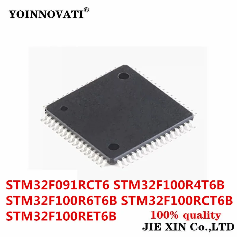 STM32F091RCT6 STM32F100R4T6B STM32F100R6T6B STM32F100RCT6B STM32F100RET6B STM32F091 STM32F100 LQFP-64 module