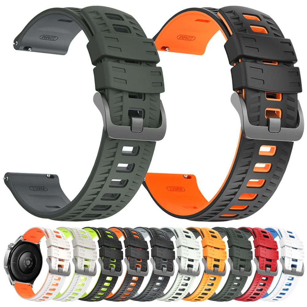22Mm Silicone Strap… - image