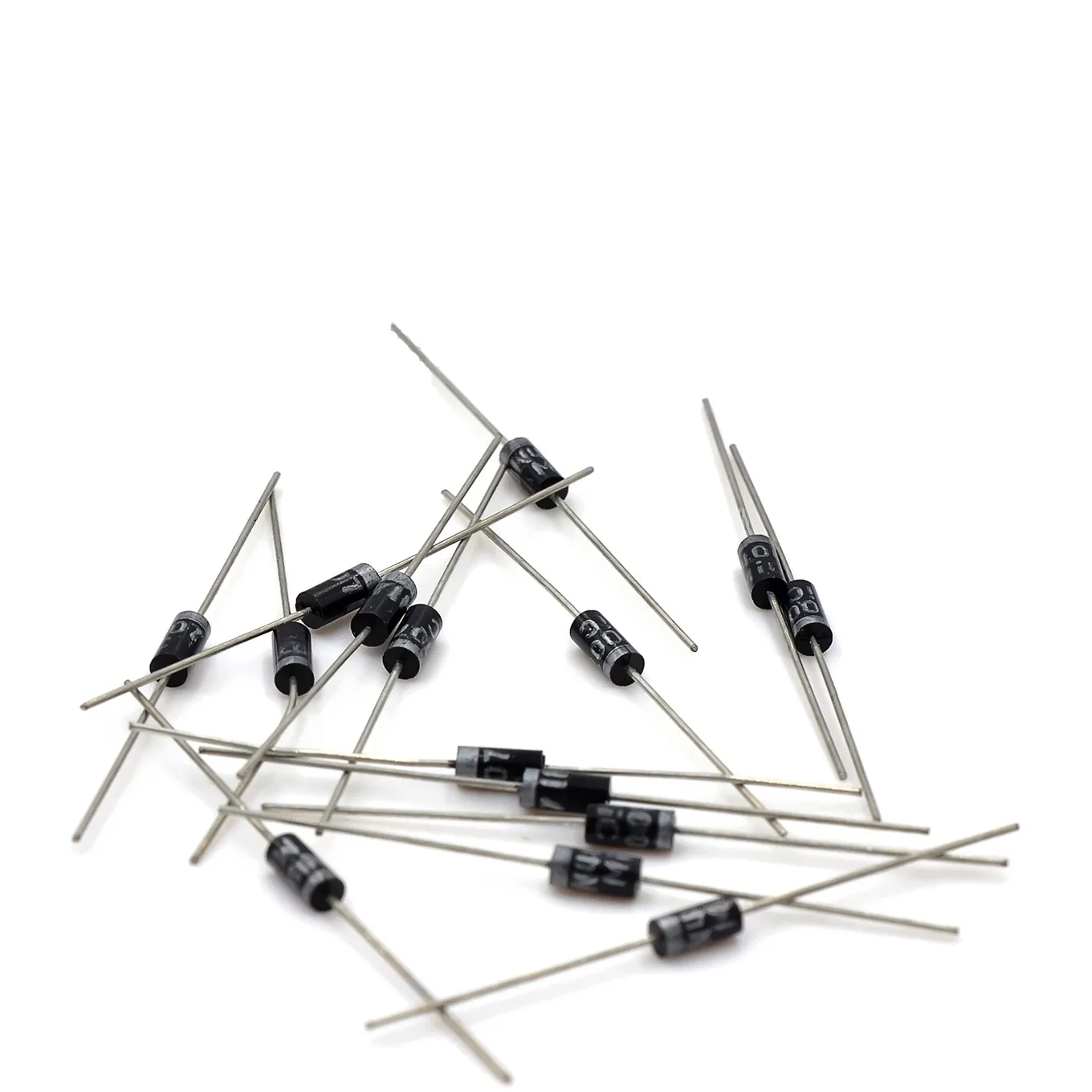 5000pcs 1N4007 Environmentally Friendly Copper-pin IN4007 Rectifier Diode 1A/1200V Taped 52MM Straight-through DO-41
