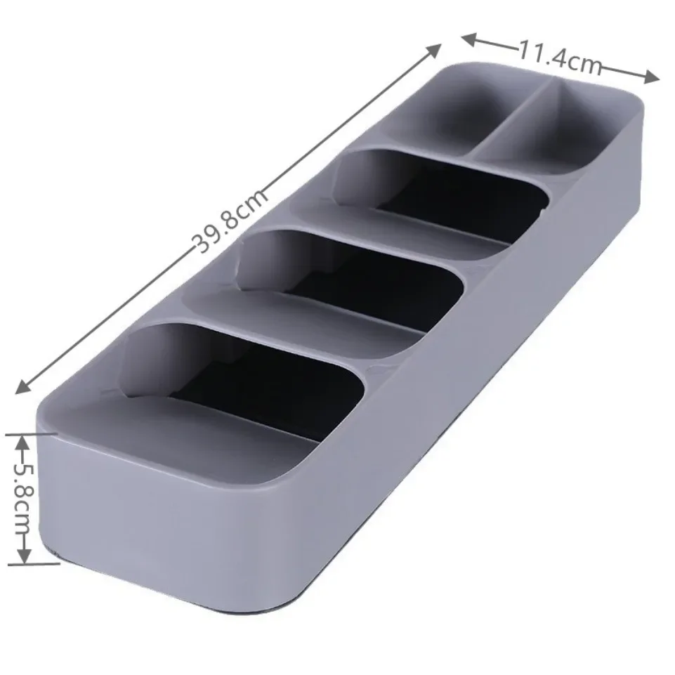 Multifunctional Kitchen Drawer Organizer for Cutlery Classification, Knife Fork Storage Box, Creative Desktop Sundries Organizer