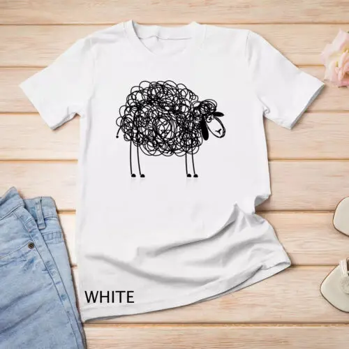 

Black Sheep Apparel Doodled With Texta T-Shirt Unisex T-shirt