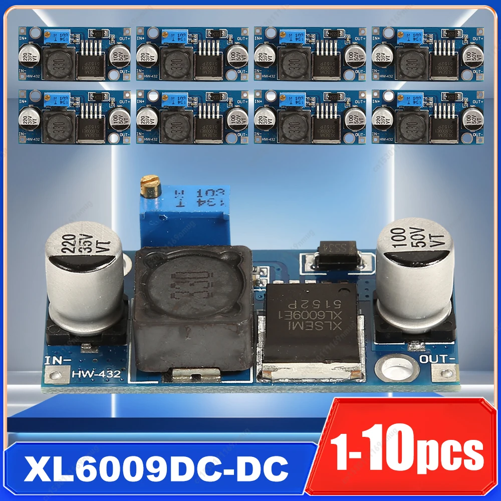 10-1Pcs XL6009 DC-D…