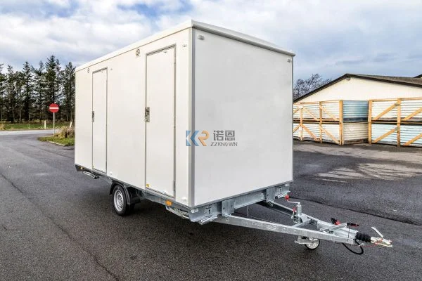 DOT Portable Shower Trailer Restroom Portable Toilet Trailer For Sale Portable Restroom Toilet