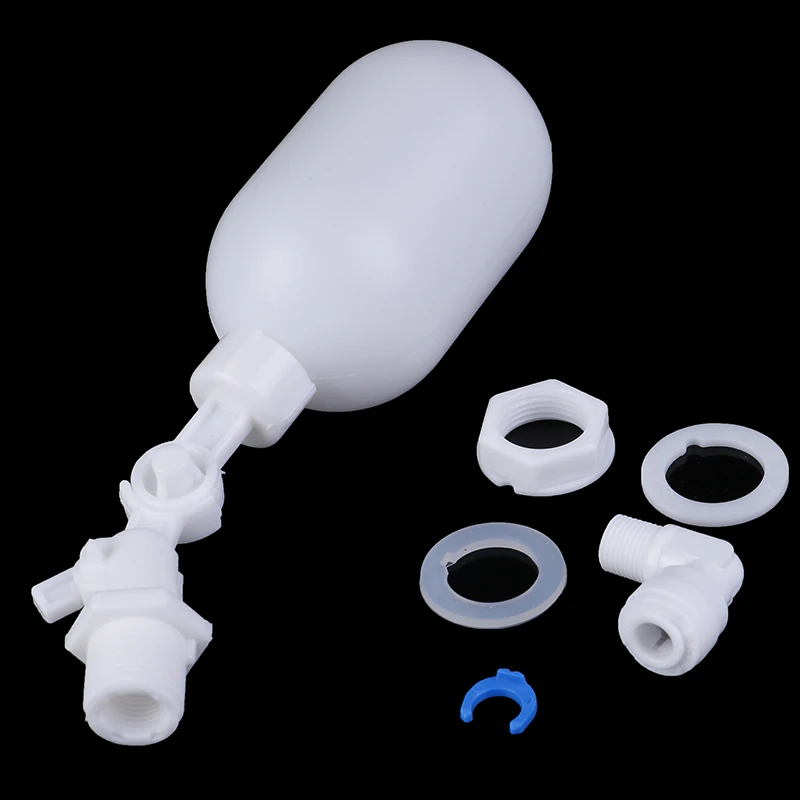 【AD】1PC Adjustable Plastic Auto Fill Float Ball Valve Water Control Switch For Water Tower