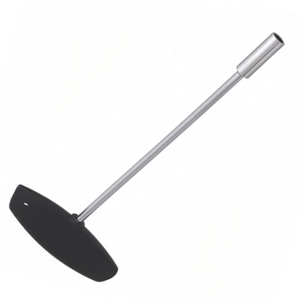 8 Inch T Handle Socket Wrench Metal Silver For Chainsaw Brushcutter Blower Hedge Trimmer Replacement Tool Garden Equipment