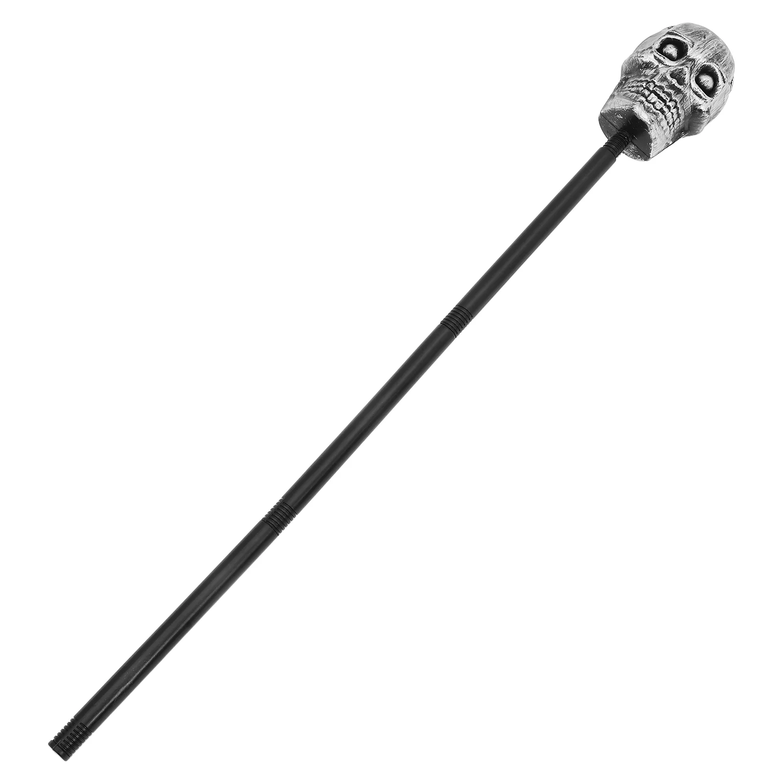 Halloween Cane Fancy Walking Wand Skull Decor Canes for Men Decorative Stick Prop Cosplay Decoration Photo Supplies Man