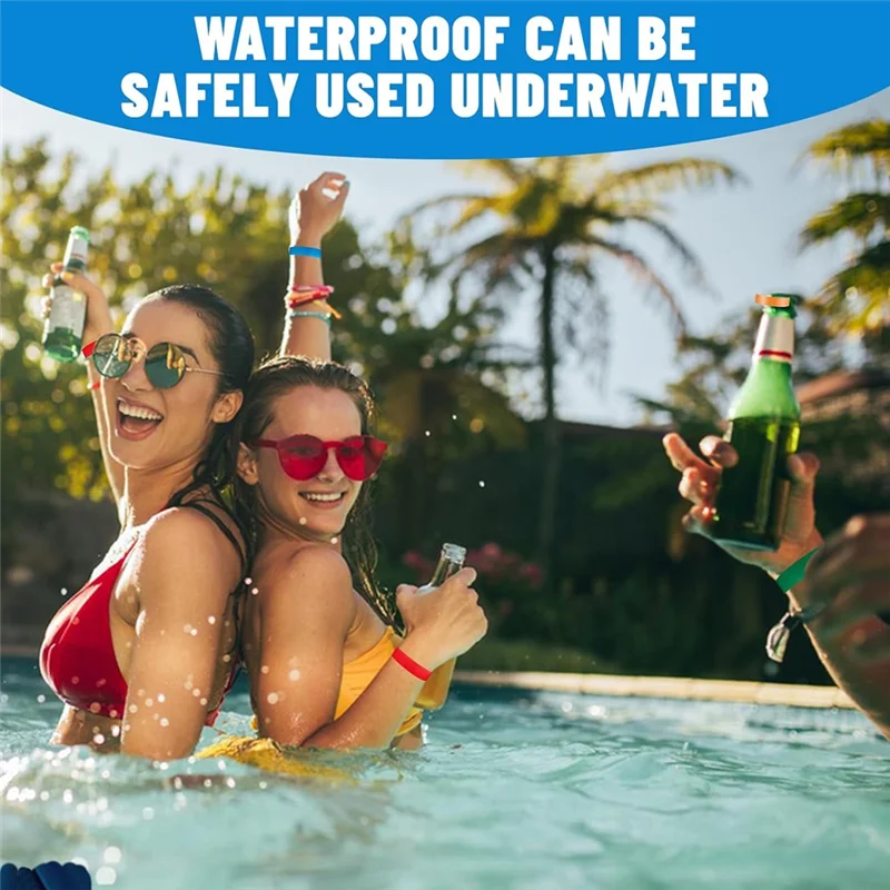 

Practical-1200 Paper Wristband For Event Wristband Waterproof Identification Wristbandlightweight Adhesive Wristband