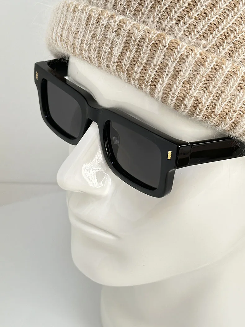 Mode Sonnenbrillen Für Männer Vintage Gläser Retro Quadrat Sonnenbrille Frauen Trendy Und Modische Gafas De Sol Hombre Zonnebril – Detail 8