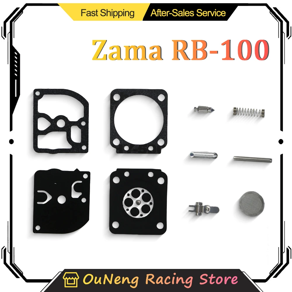 

Carburetor Repair Kit Parts RB-100 Membrane Joint for Zazma Sstihl Chainsaw Trimmer HS45 FS55 FS38 BG45 MM55 Leme ZaAAma C1Q