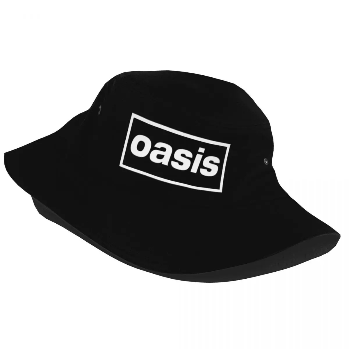 Rock Band Logo Music Albums Bucket Hats for Women Summer Travel O-Oasis Field Hat Street UV Protection for Fishing Hats Bob Hat