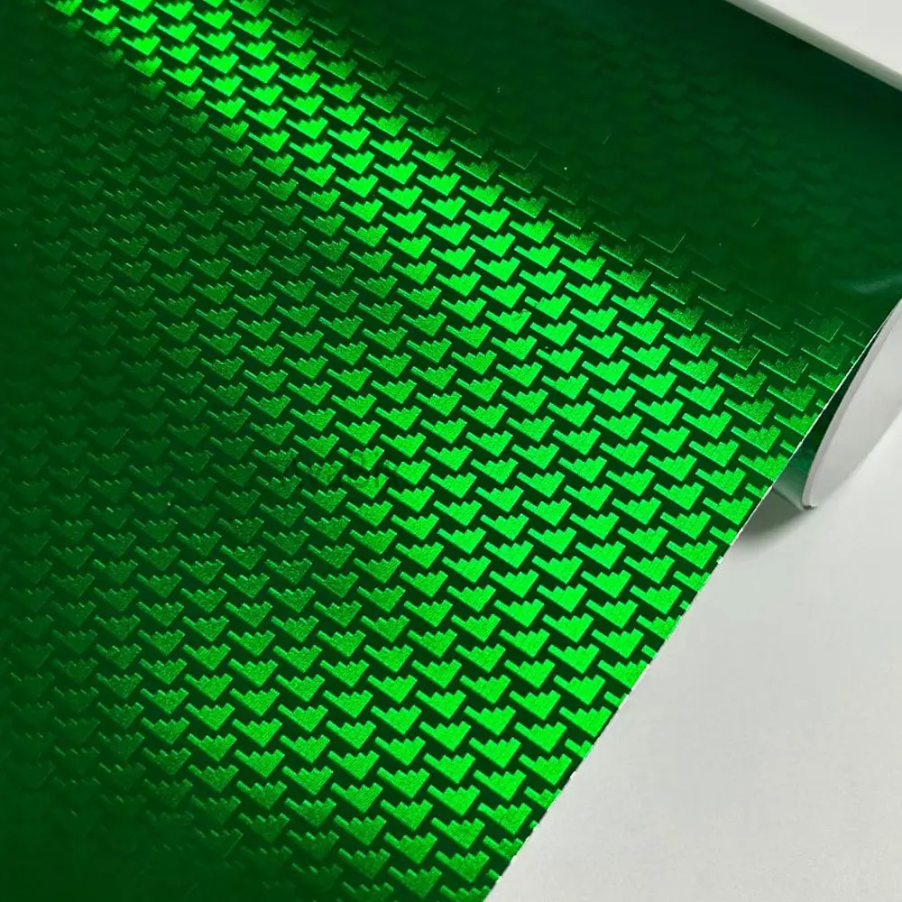 

50*152cm airplane texture green red gold PET Forged Carbon Fiber Vinyl Wrap car Sticker Motorcycle Adhesive Decal Wrapping Film