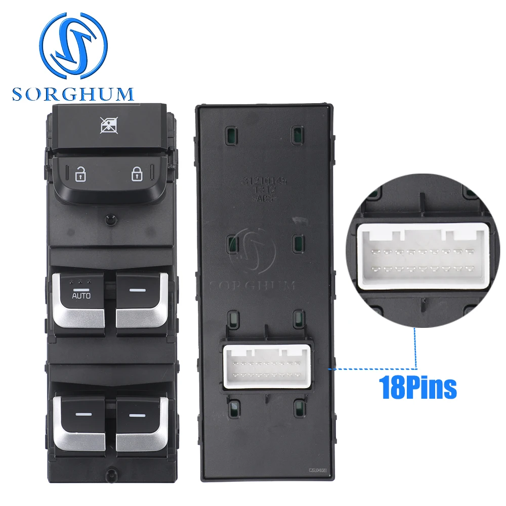 SORGHUM 93571-D9000 Front Left Electric Power Window Switch Lifter Control Button For KIA Sportage 2017-2021 93571D9000 Car Part