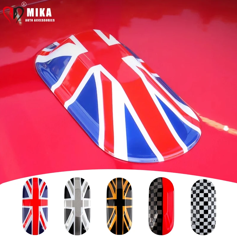 Car Antenna Base Decorative Shell Cover Stickers For Mini Cooper E SE J01 EV J05 Aceman JCW 2024 2025 Trim Exterior Accessories