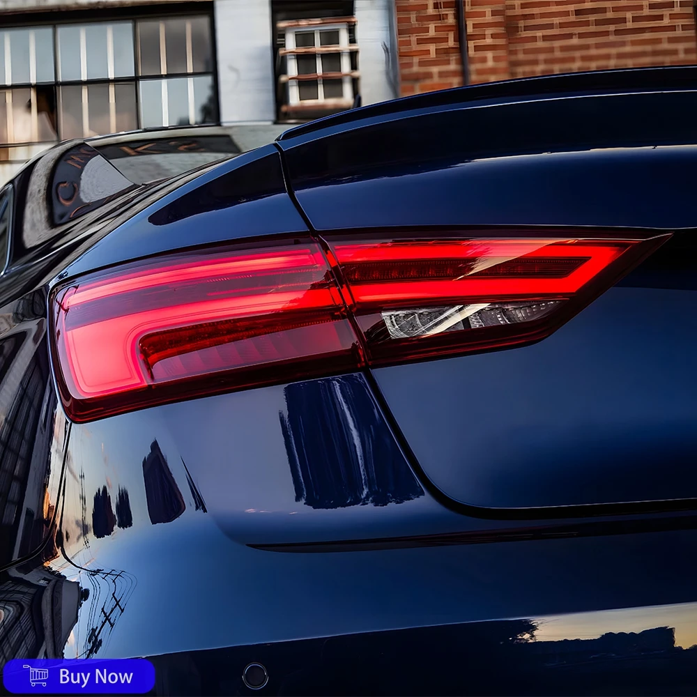 Автомобильные задние фонари для Audi A3 2013-2020, обновленный стиль, высококачественные динамические светодиодные задние фонари в сборе, аксессуары для указателей поворота