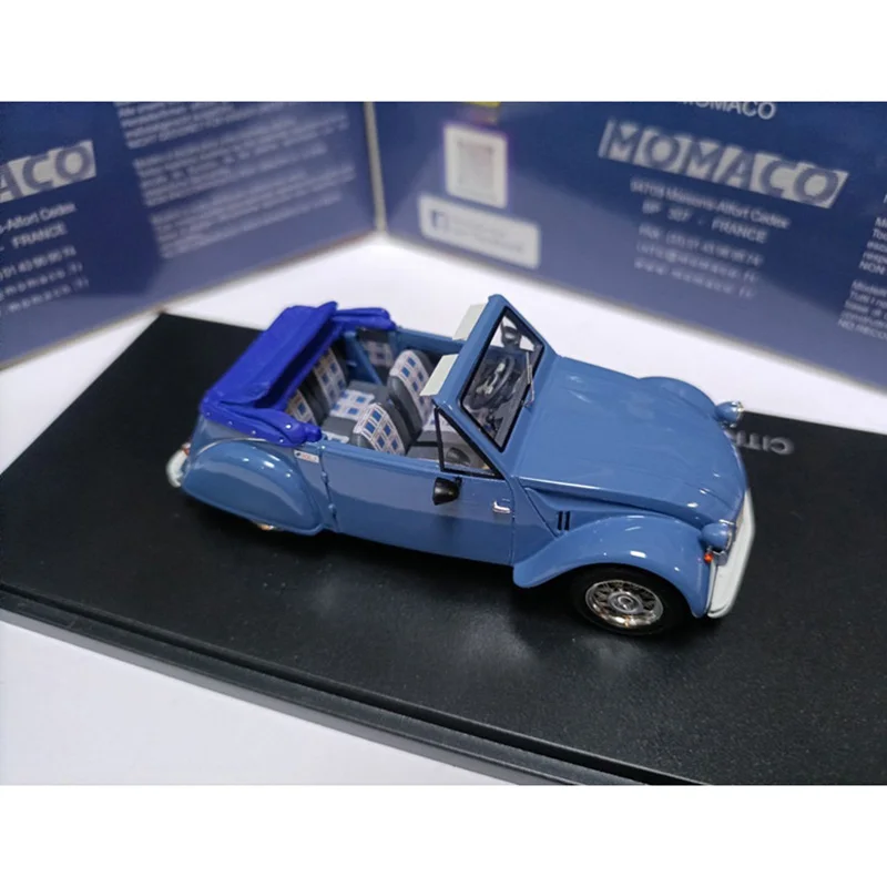1:43 Scale Citroen 2CV 1954 Convertible Classic Resin Car Model