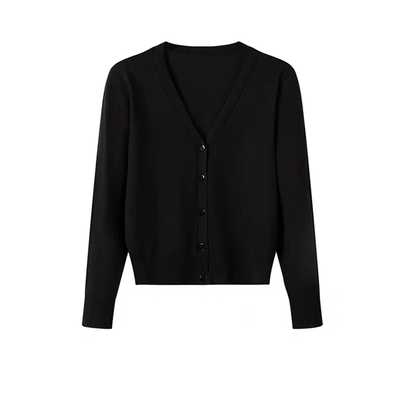 Cappotto cardigan lavorato a maglia da donna taglie forti tinta unita rosso inverno casual scollo a V manica lunga maglione lavorato a maglia all'uncinetto top femminile