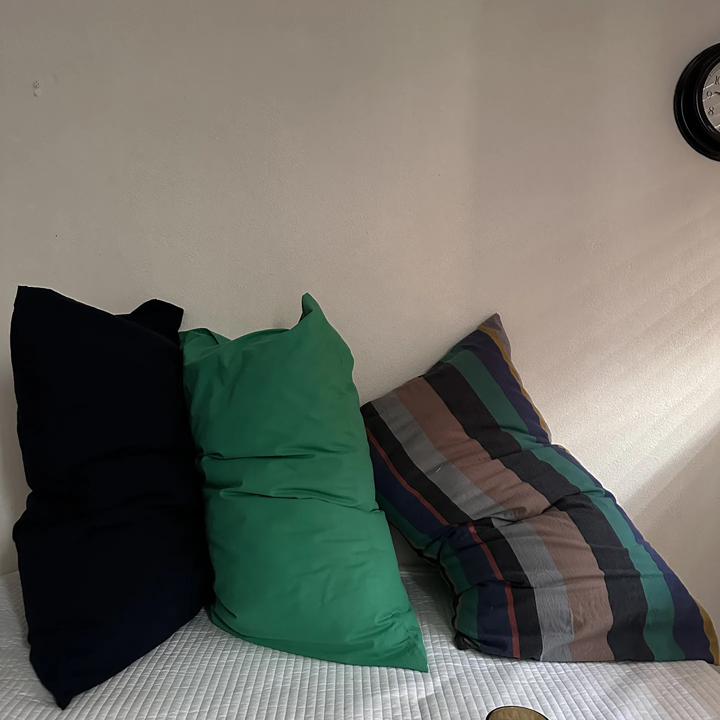 Blue Stripe Pillowcase Home Household Bedroom Throw Pillow Retro Vintage 48x74cm Cotton All-match Couples Nordic Ins