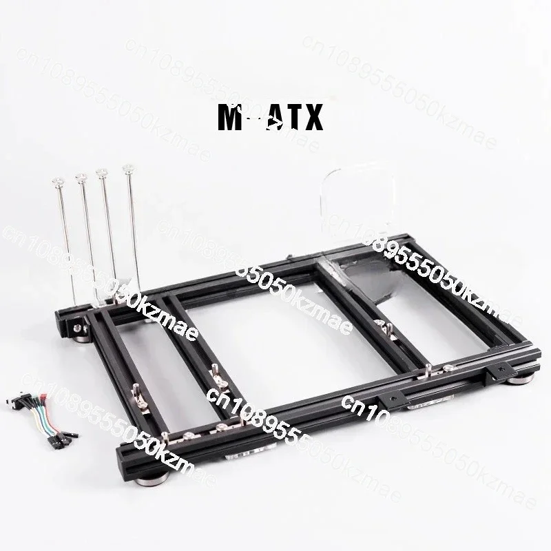 Suitable for aluminum alloy computer chassis, water-cooled open rack, super-clocked air chassis, supported graphics card