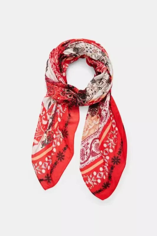 Foreign trade original single Spanish accessories spring new women\'s fashion printed long scarf scarf