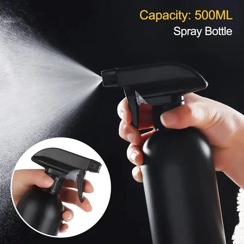

Spray Bottles Plastic Strong Mist for Cleaning Solutions Reusable Empty Bottles Aromatherapy Perfume Soap Dispender Kitchen