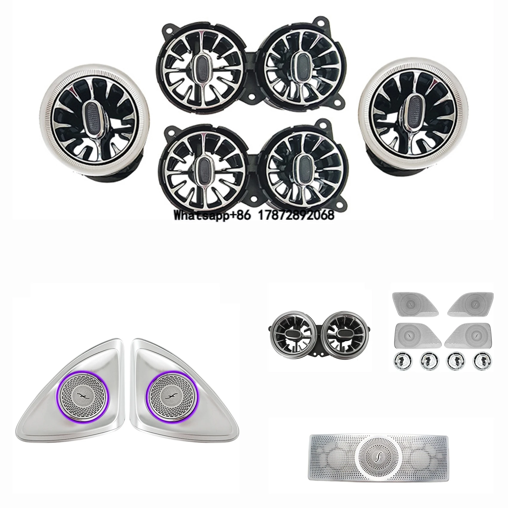 

S-Class W222 Advanced Atmosphere Interior Upgrade Automotive Environment Lighting